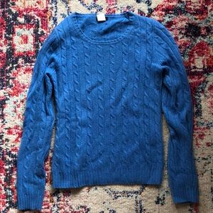 J. Crew Cable Knit Sweater